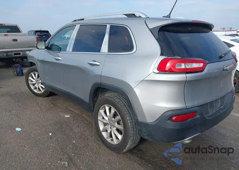 2015 Jeep Cherokee Limited z USA, uszkodzony, nr VIN 1C4PJMDB0FW779663